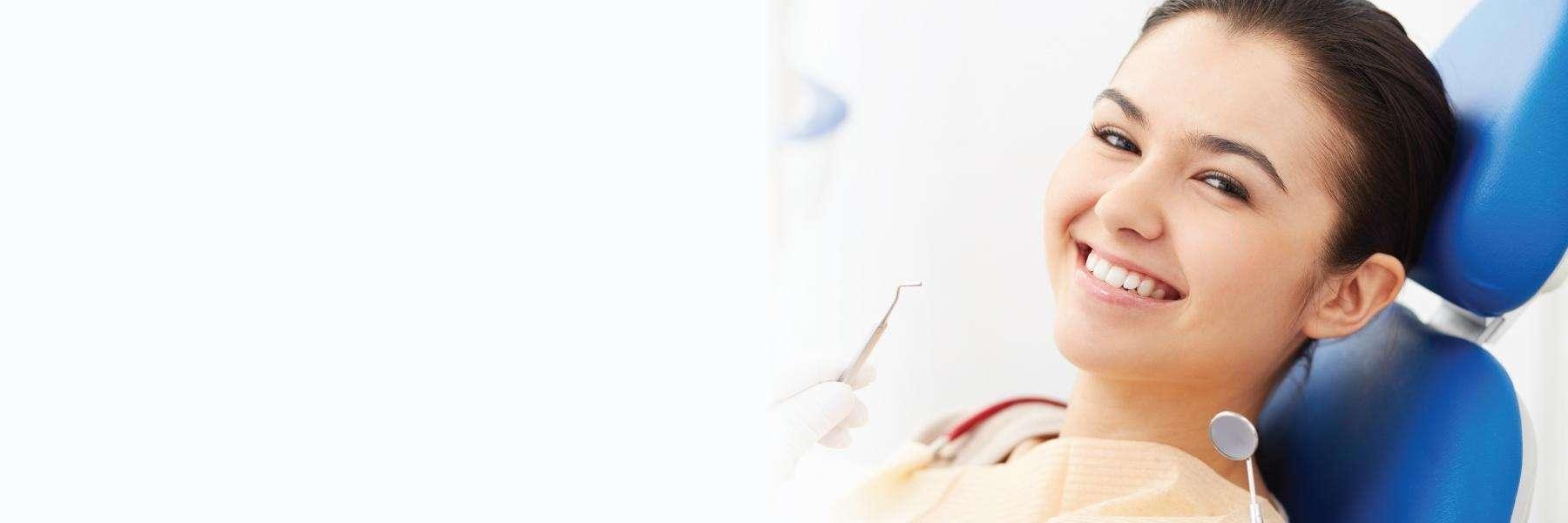 girl during a teeth cleaning in concord nh